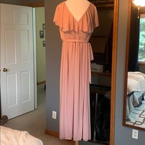 Azazie Dusty Rose Bridesmaid Dress